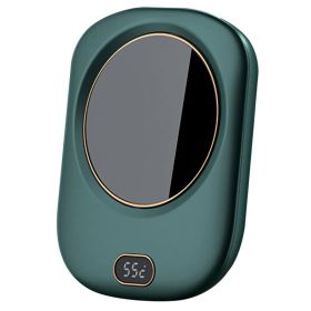 Electric Coffee Mug Warmer For Desk Auto Shut Off USB Tea Milk Beverage Cup 3 Temperature Setting (Option: Green)