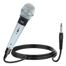 5 CORE Microphone Dynamic Vocal Handheld Mic Cardioid Unidirectional Microfono W On Off Switch + XLR Audio Cable For Singing Karaoke Public Speak (Option: Wired)