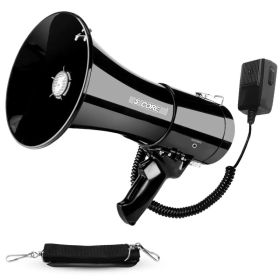 5 Core Megaphone 50W Bluetooth Rechargeable Portable Bullhorn 1100 Yards W Siren (Option: Eco)