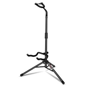 5 Core Guitar Stand Floor Adjustable Heavy Duty W Neck Holder For Acoustic Electric Classic Bass - GSH HD BLK (Option: GSHHDBLK)