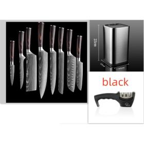 Chef Knives Kitchen Knives Cleaver Slicing Knives (Option: Set3)